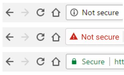 Free SSL certificate installation with Woo DSers - Example of SSL Icon - Woo DSers