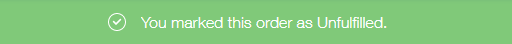 Cancel fulfillment of an order - Wix – Mark as Unfulfilled Notification - Wix DSers