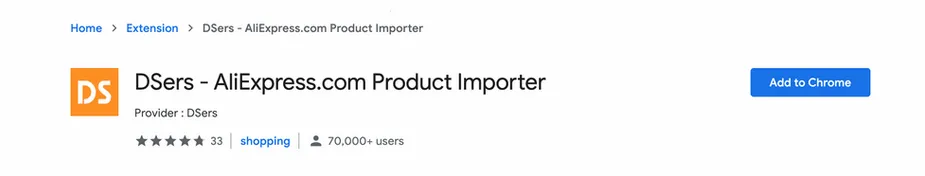 Import products from AliExpress - Dsers Chrome Extension - Shopify DSers