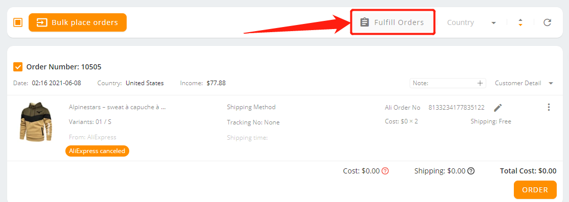 Reconnecting your AliExpress account - manually fulfill the order on DSers - Wix DSers
