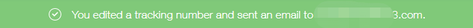 Fulfilled order without tracking number - Updated order notification - Wix DSers