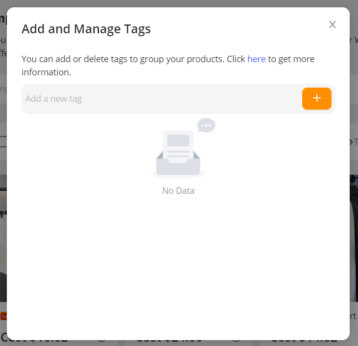 Manage Tags - Add and manage tags - Wix DSers
