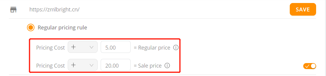 Pricing rules with Woo DSers - use combinations  - Woo DSers