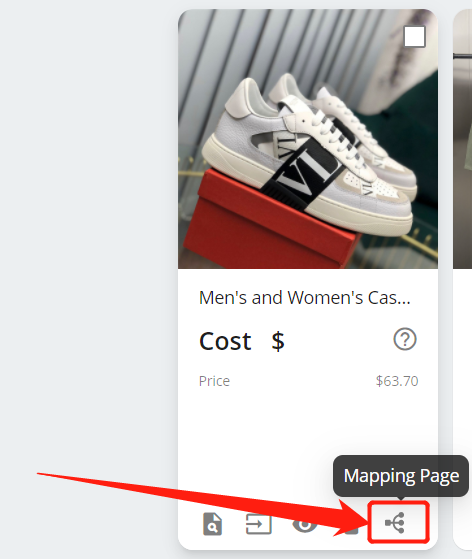 Import products from your WooCommerce store with Woo DSers - Click Mapping Page - Woo DSers
