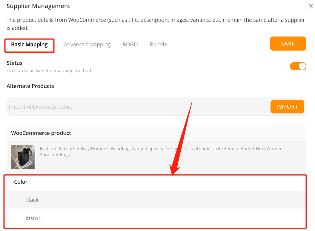Connect AliExpress suppliers to your products with Woo DSers - Basic Mapping - Woo DSers