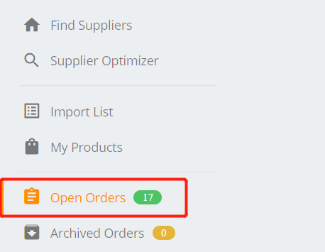 Fulfill orders manually on Woo DSers - Open Orders - Woo DSers