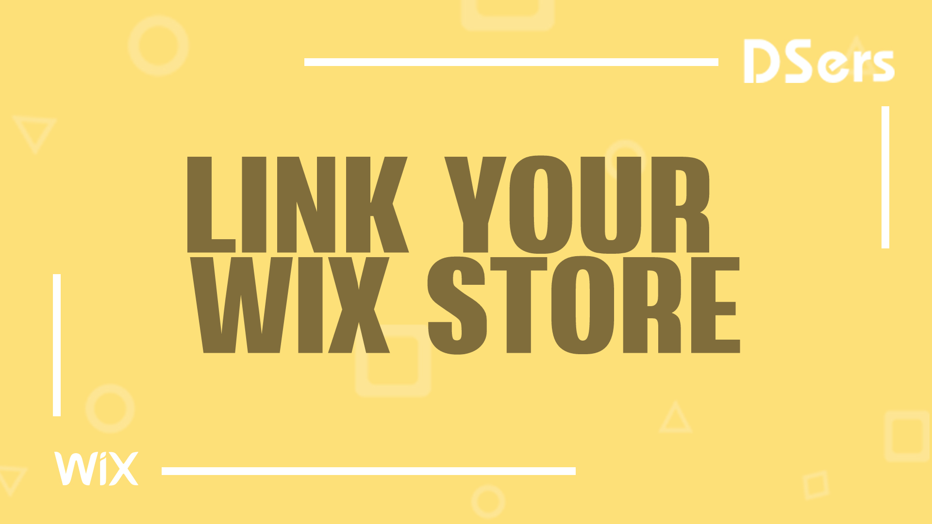 Link your Wix store