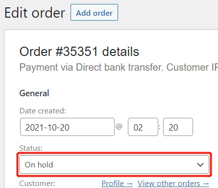 Pending orders introduction - On hold - Woo DSers