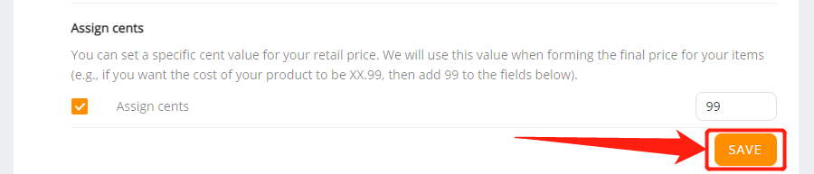 Pricing Rule - save - Wix DSers