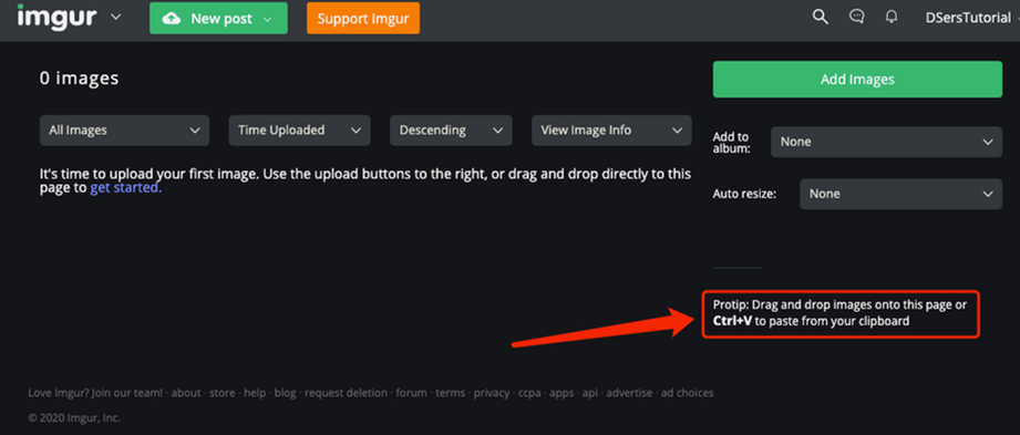 Send images to suppliers - Ctrl+V - WOO DSers