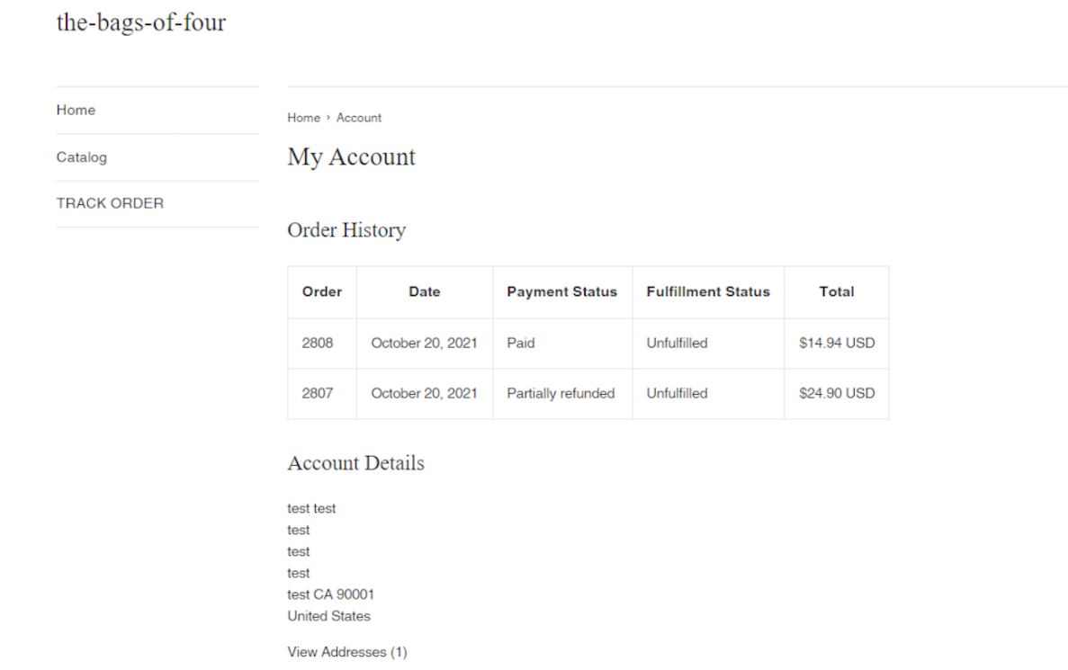 Split an order automatically - account details - Shopify DSers