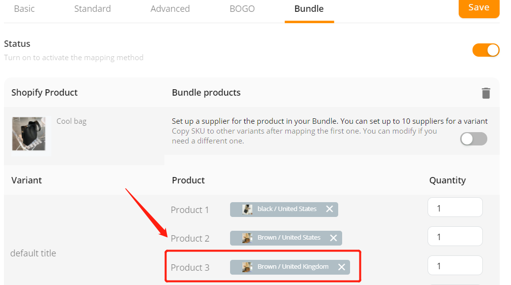 Create Bundles of products - Replace the link - Shopify DSers