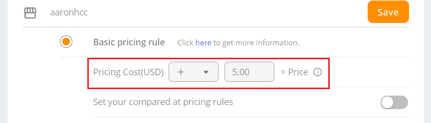 Basic Pricing Rule - Basic Pricing Rule - DSers