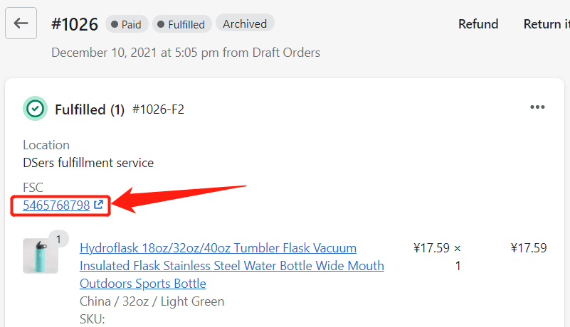 Fulfill multiple orders from start to finish - tracking number updated - Shopify DSers
