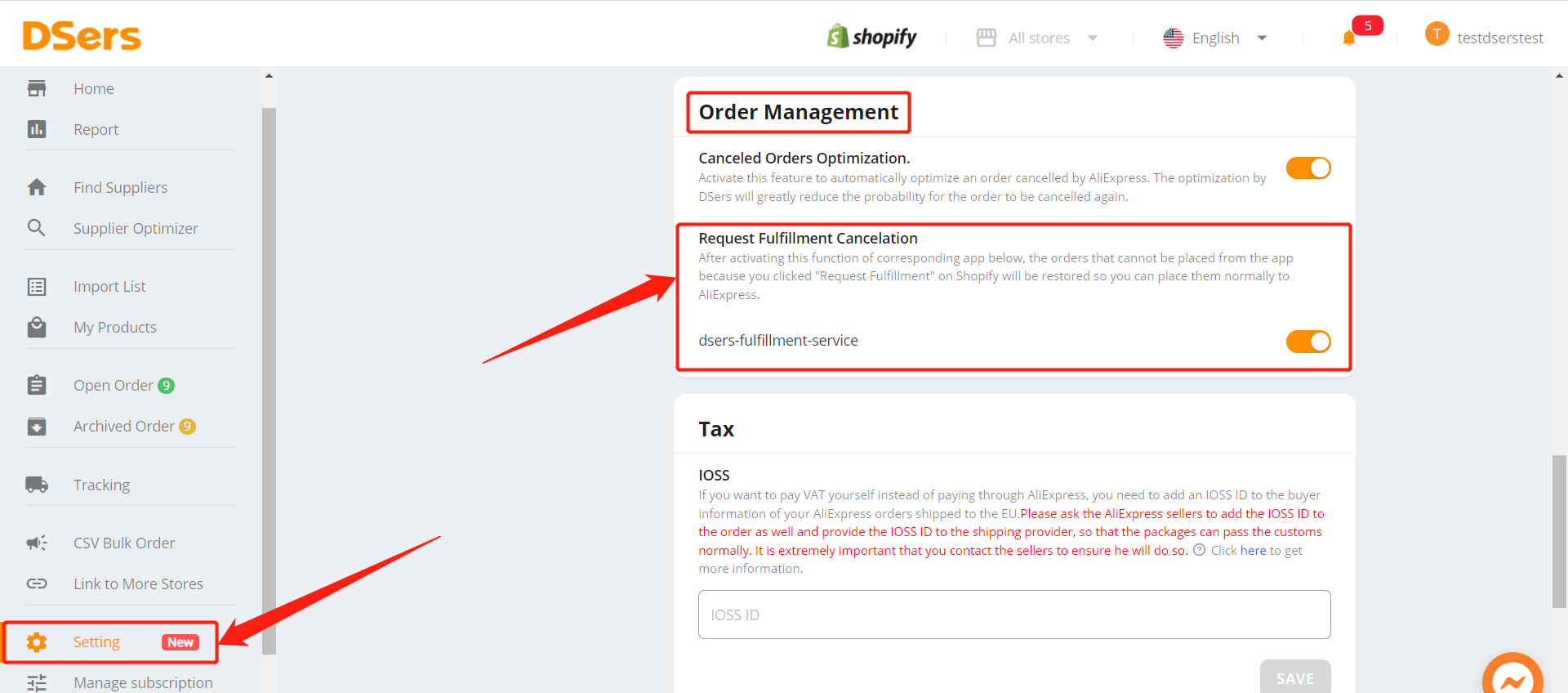 Why I should not request fulfillment on Shopify - How to fix it - Shopify DSers