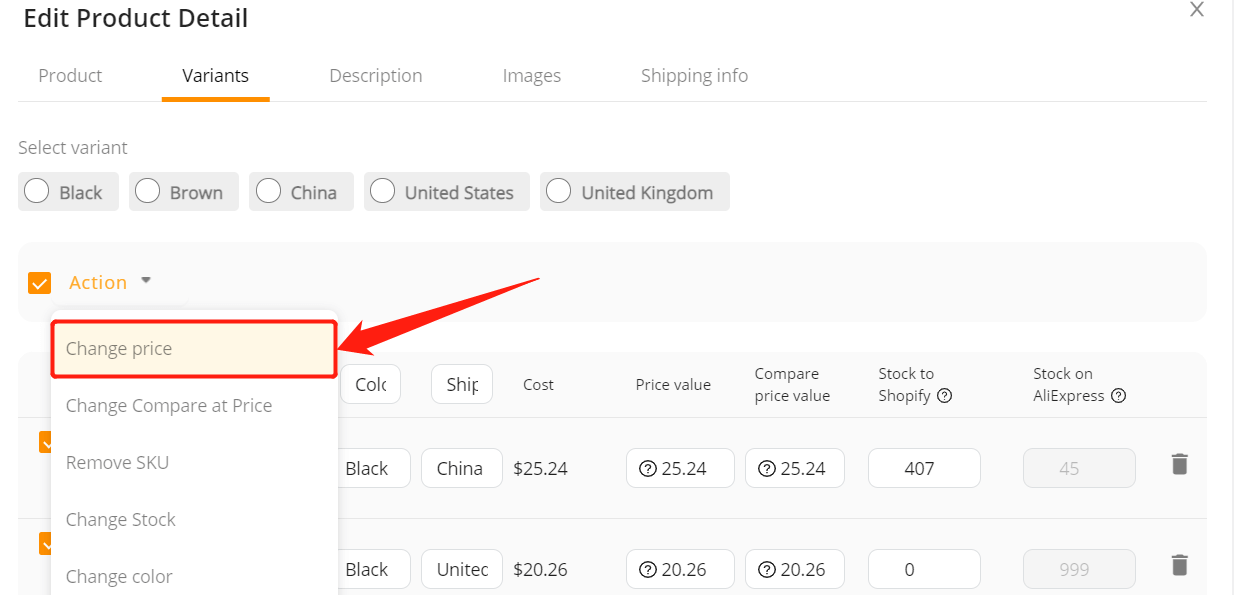 How to Edit a Product on DSers - change the Sale price - DSers