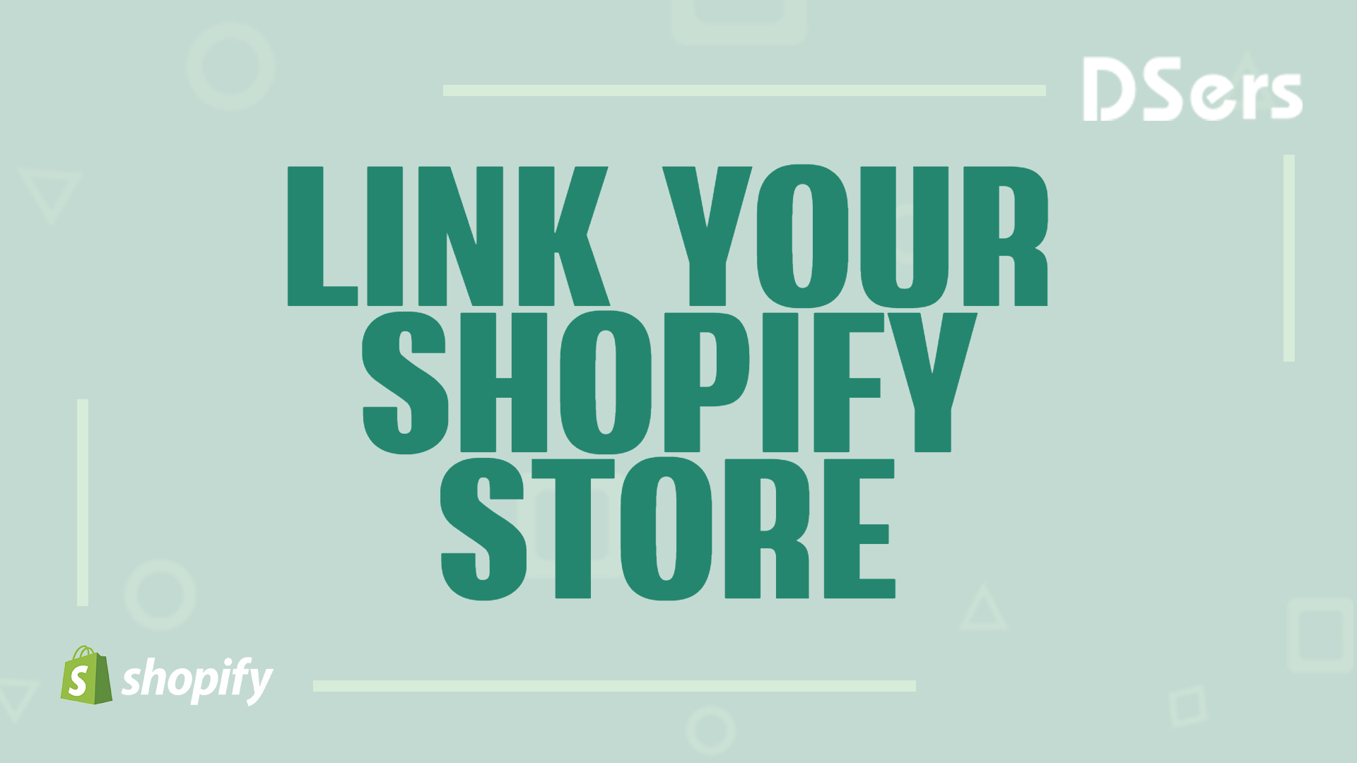 Link your Shopify store
