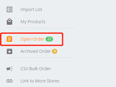 Synchronize AliExpress orders status - Access Open Orders - Shopify DSers