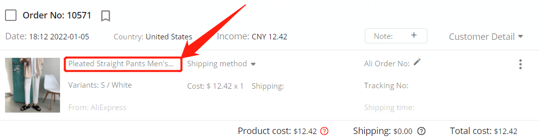 Why can’t I select a shipping method - check product on AliExpress - Shopify DSers