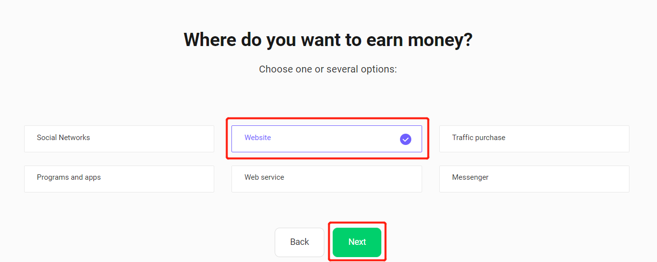 Admitad Cashback - Type in the name of your store, the complete URL of your store, and there will be only DSersPro in the drop down menu, then you can click Ready - DSers